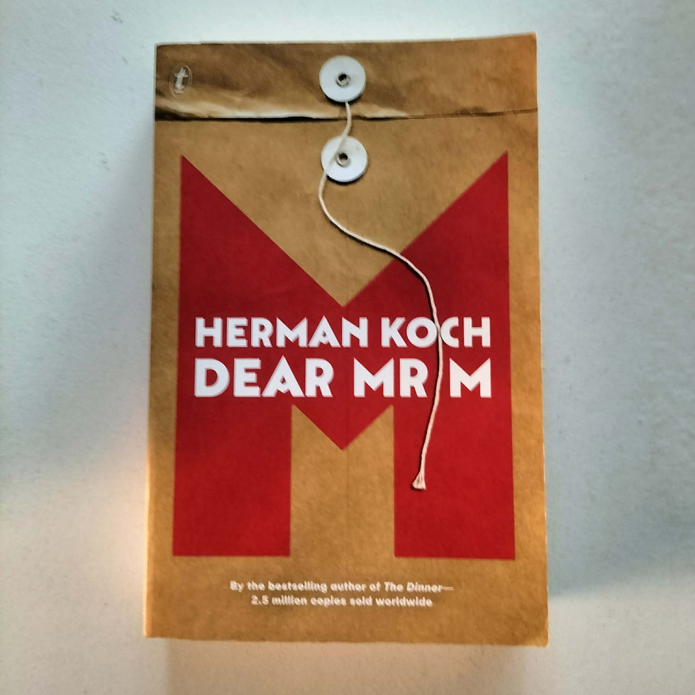 Dear Mr M   Herman Koch   Birch Books