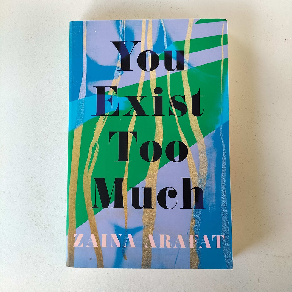 You Exist Too Much Zaina Arafat Birch Books