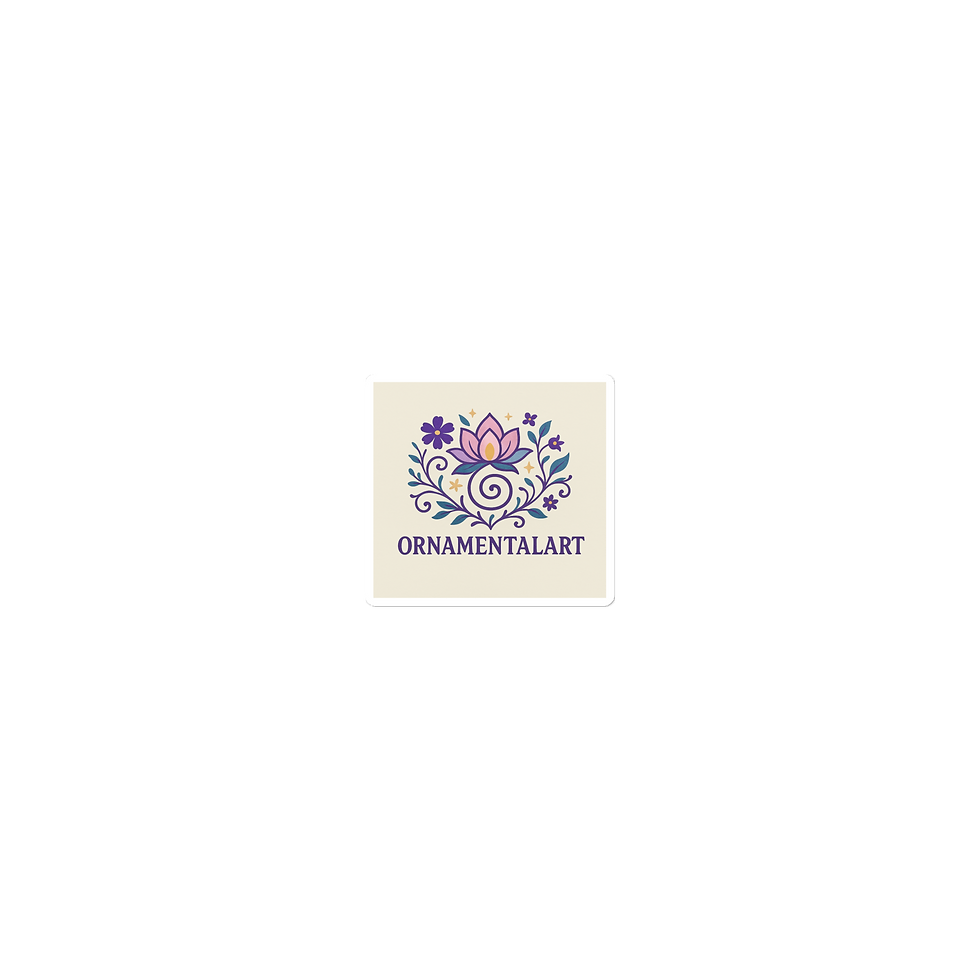 Thumbnail: Kiss-Cut Stickers\Ornamentalart logo