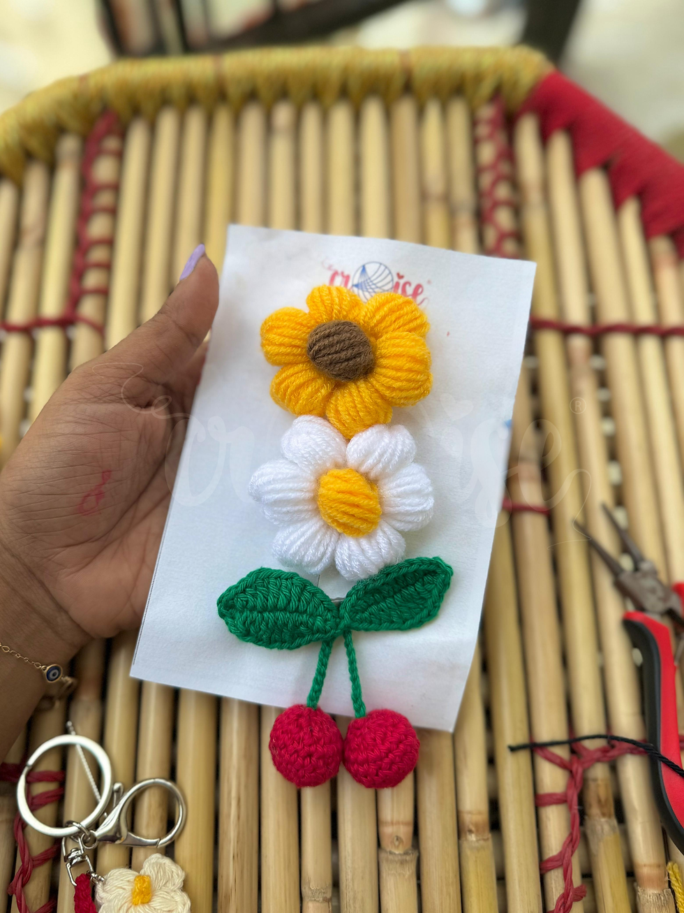 Boho alligator clip combo for children and teens