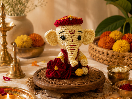 A Little Ganesh Ji, Big Blessings: A Meaningful Handmade Gift for Every Space & Occasion