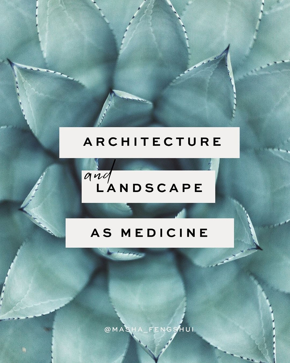 Feng Shui Architecture and Landscape as Medicine