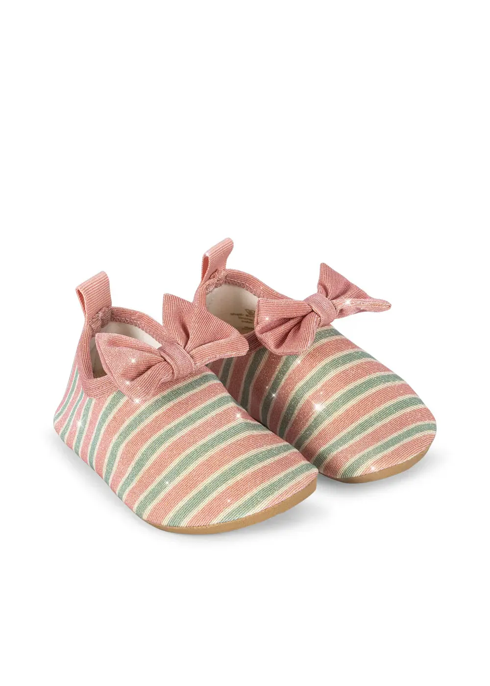 Bowwow Swim Shoes - Blush Stripe