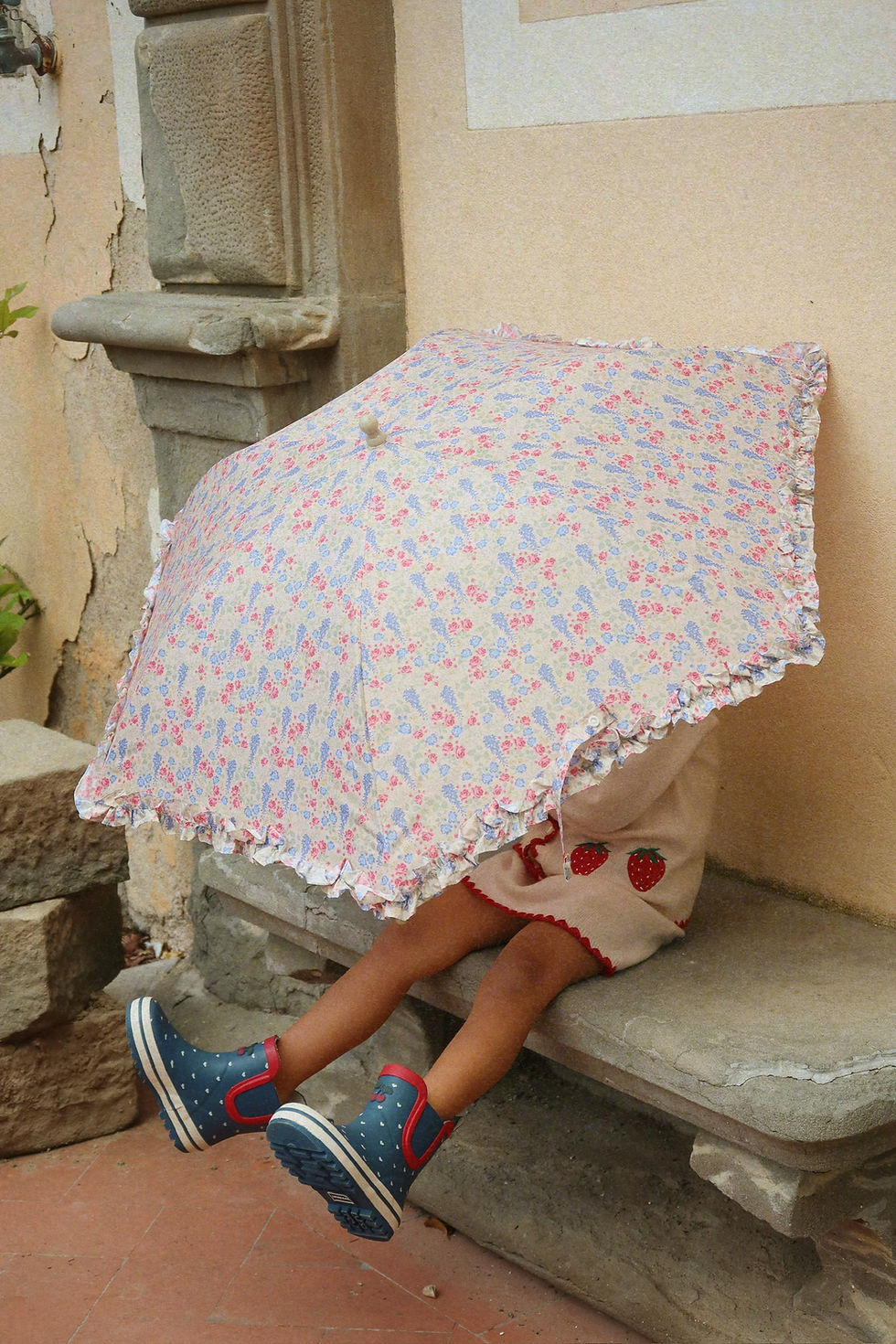 תמונה ממוזערת: Frill Umbrella- Lavida