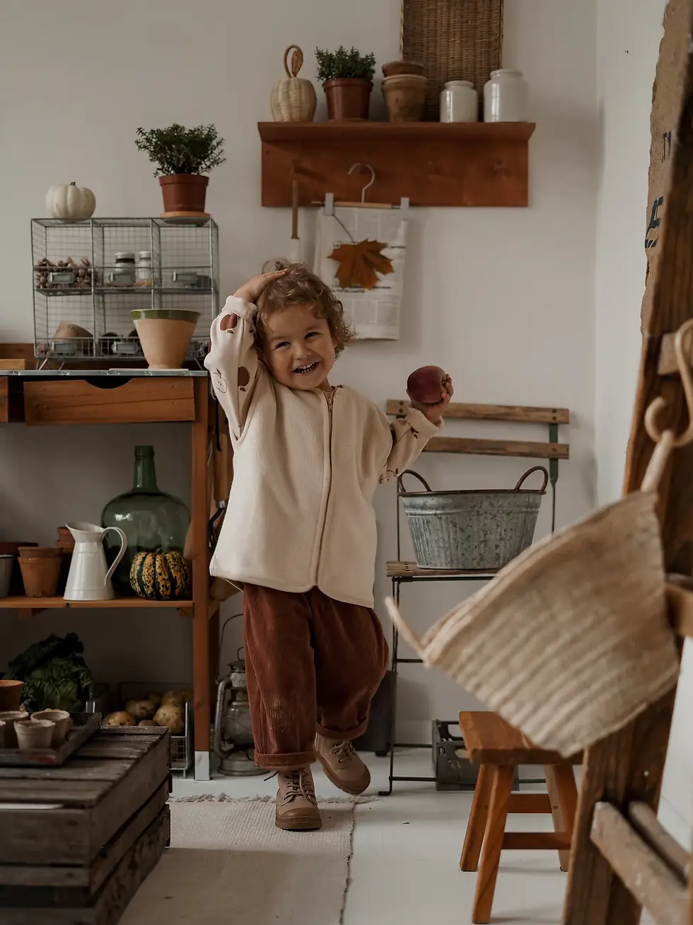 תמונה ממוזערת: Almond Fleece Vest