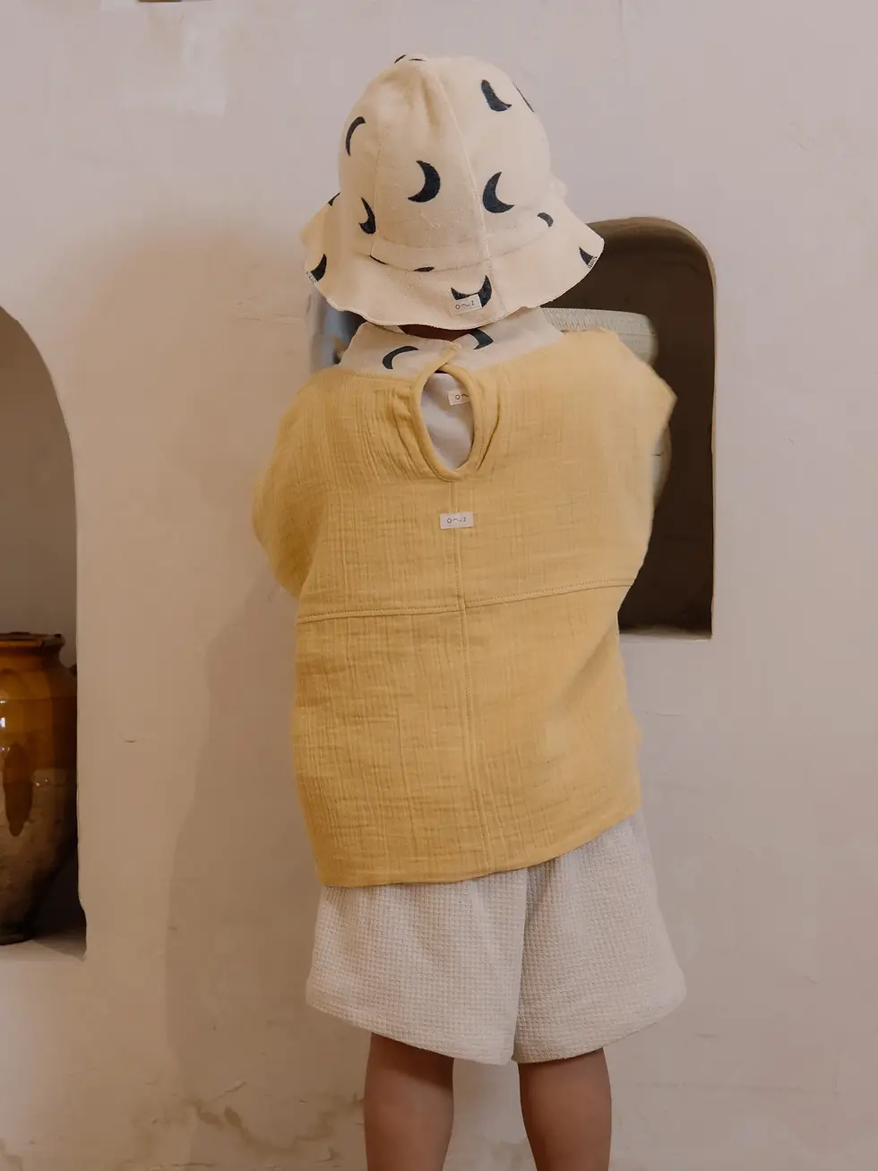 תמונה ממוזערת: Ceramic White Waffle Rope Shorts