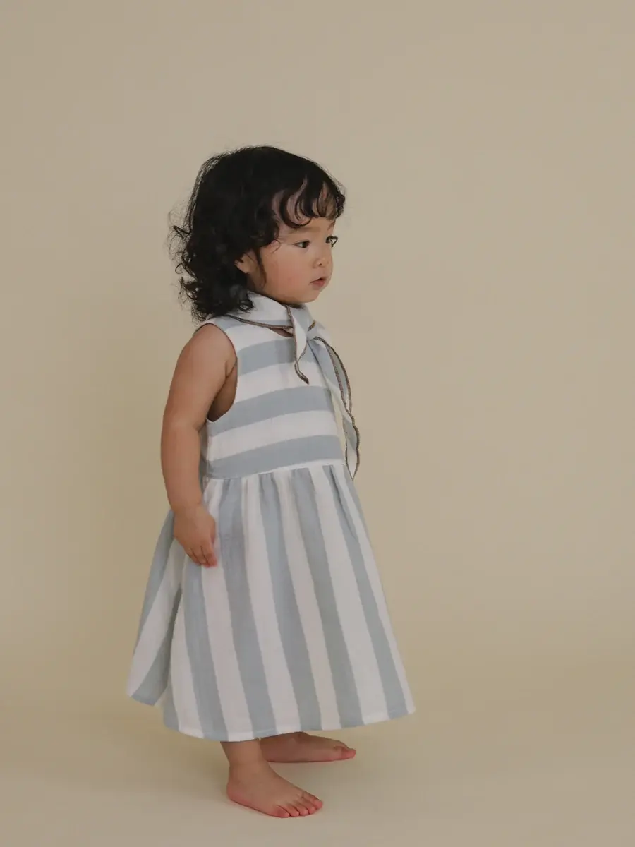 תמונה ממוזערת: Sardine Stripes Sleeveless Dress