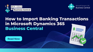 How to Import Banking Transactions in Business Central