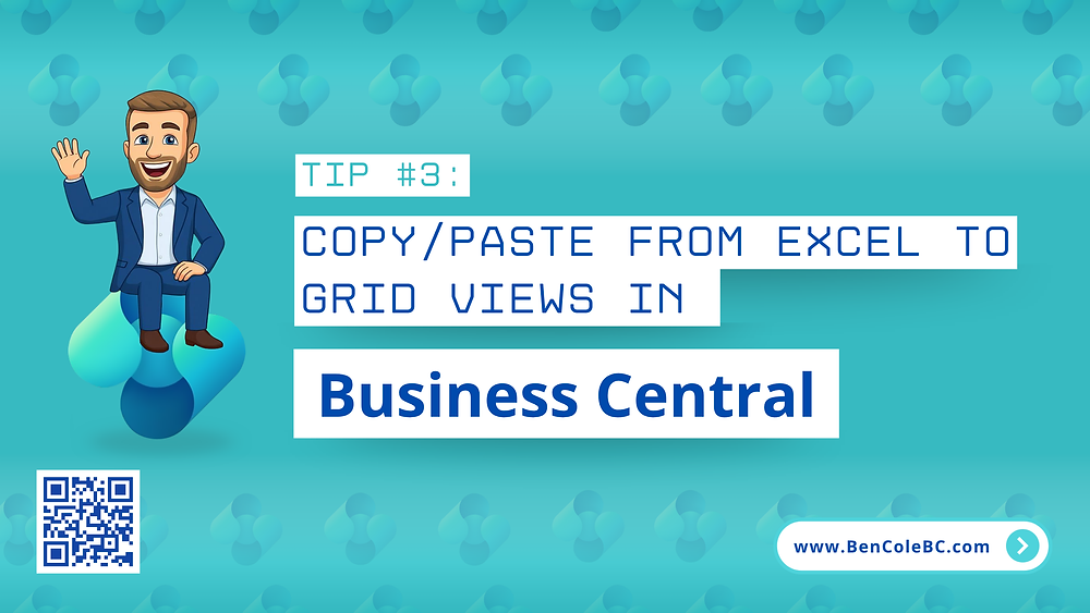 BC Tip #3 - Copy/Paste from Excel to Grid Views