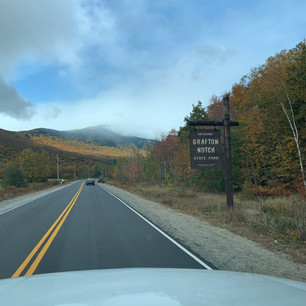 The drive through Grafton State Park is amazing!