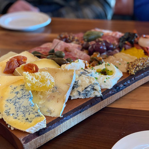 The large charcuterie board at North Peak Lodge is amazing!
