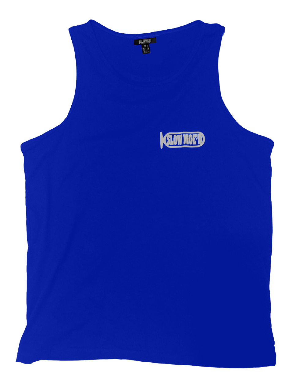 Миниатюра: SLOW MOE'D "PORTAL" Reflective Gray Tank Top