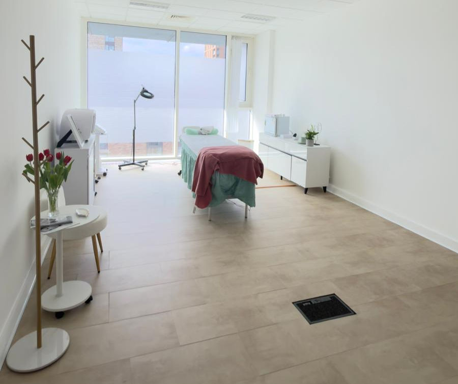 a calm treatment room
