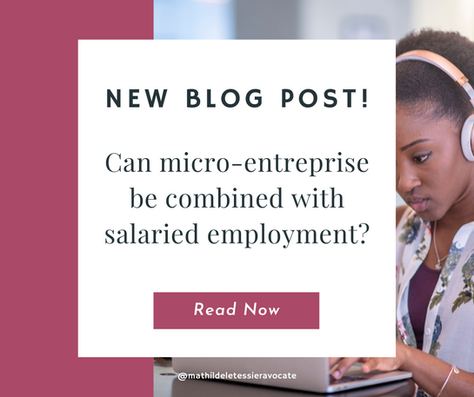 Can micro-entreprise be combined with salaried employment ?