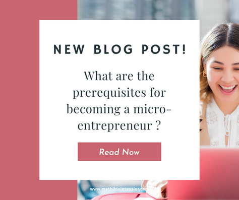 What are the prerequisites for becoming a micro-entrepreneur?