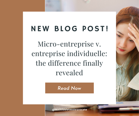 Micro-entreprise v. entreprise individuelle: the difference finally revealed