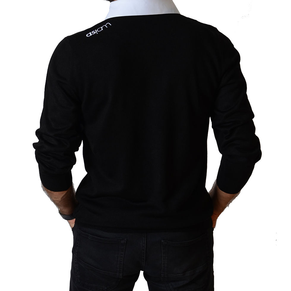 Miniaturbild: Asiam Kragenpullover Blau oM