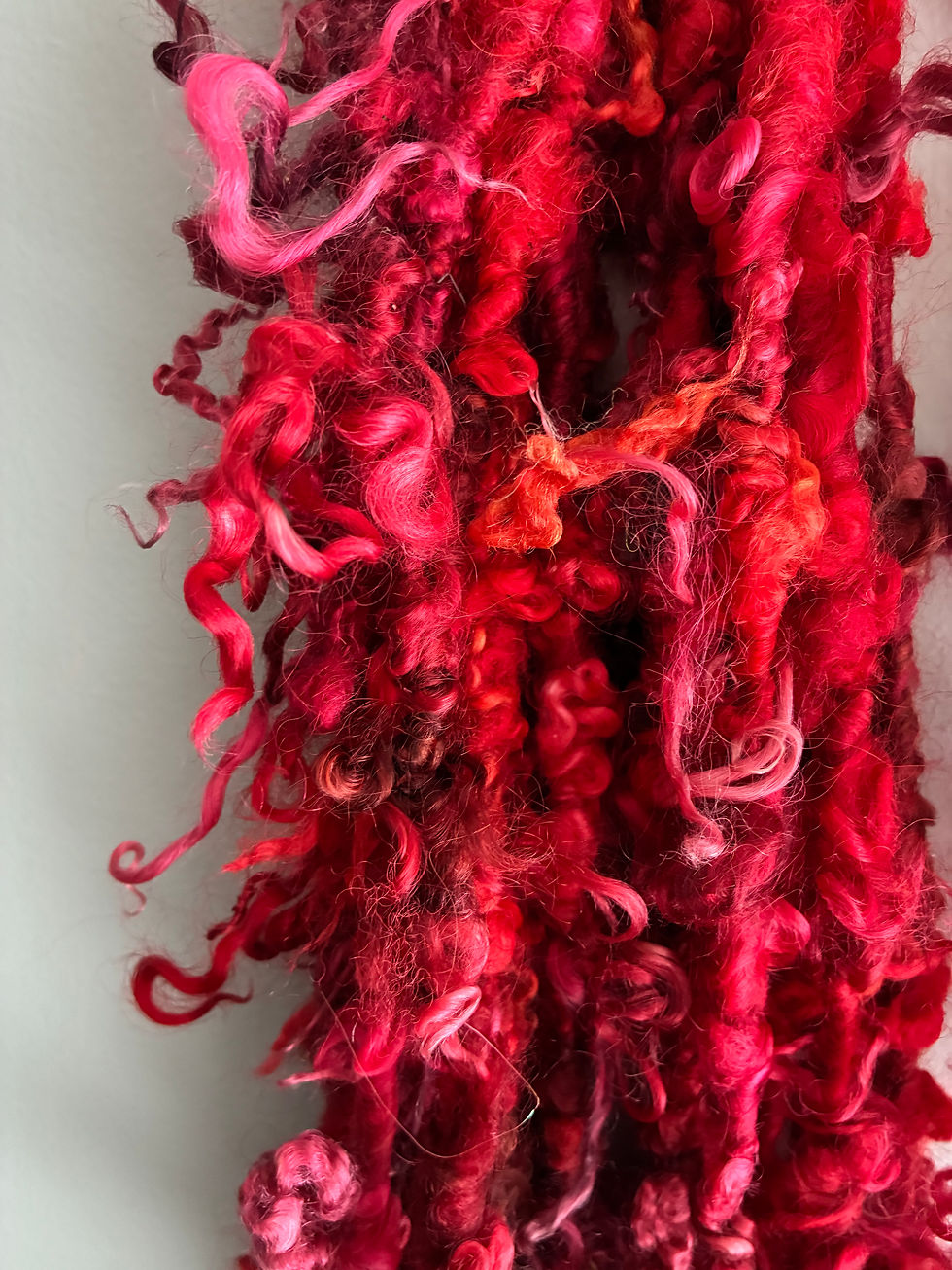 Thumbnail: Lipstick Sunset Art Yarn