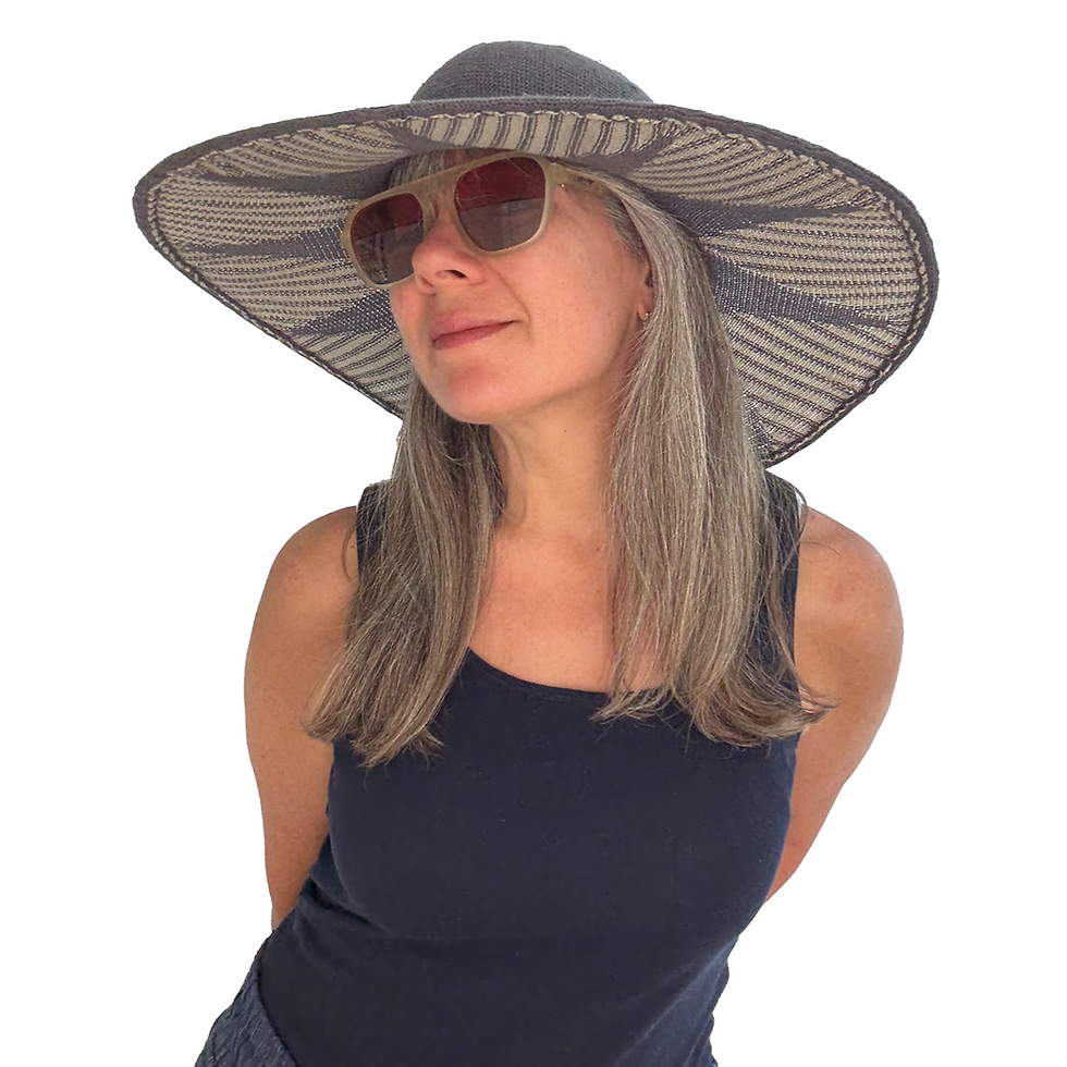 Thumbnail: Solar Flair Sunhat Machine Knitting Pattern (PDF)