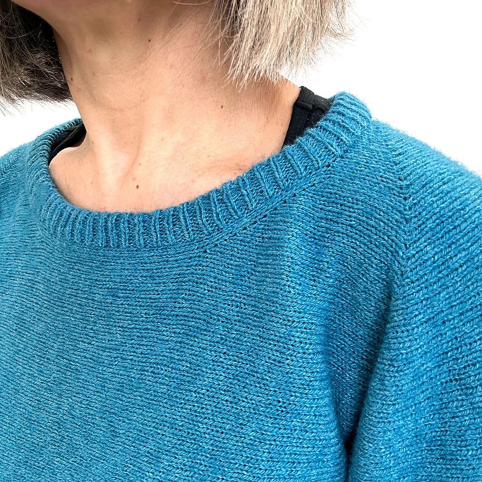 Thumbnail: Costa Pullover Machine Knitting Pattern (PDF)