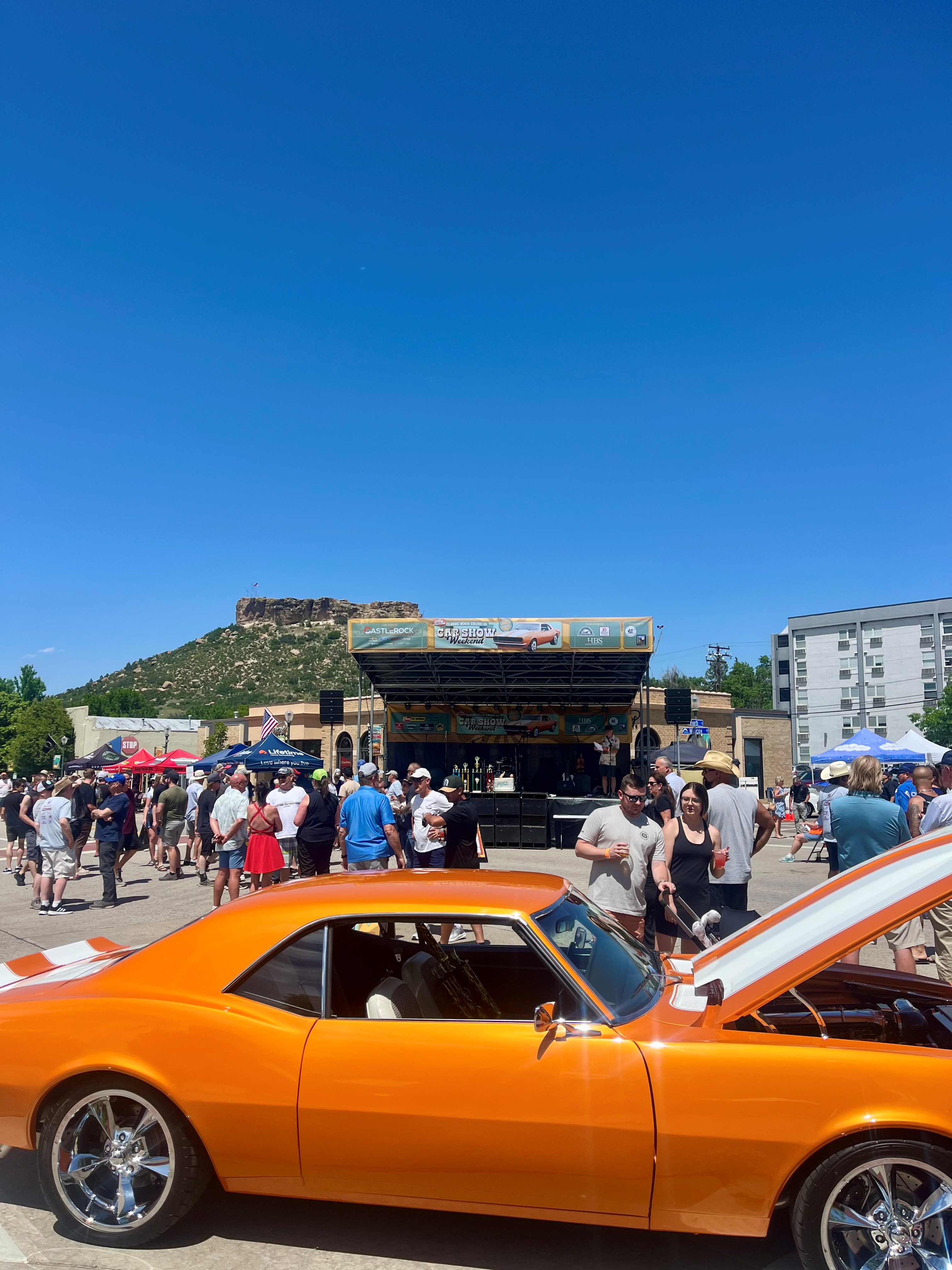 Car Show Weekend at Downtown Castle Rock
