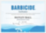 barbicide certified