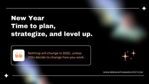 New Year - Time to plan, strategize, and level up.