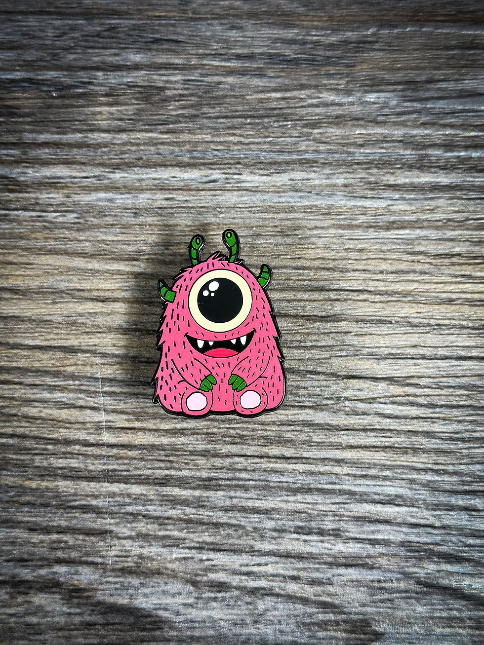 Thumbnail: 'Monstee' ARTDoodle Enamel Pin