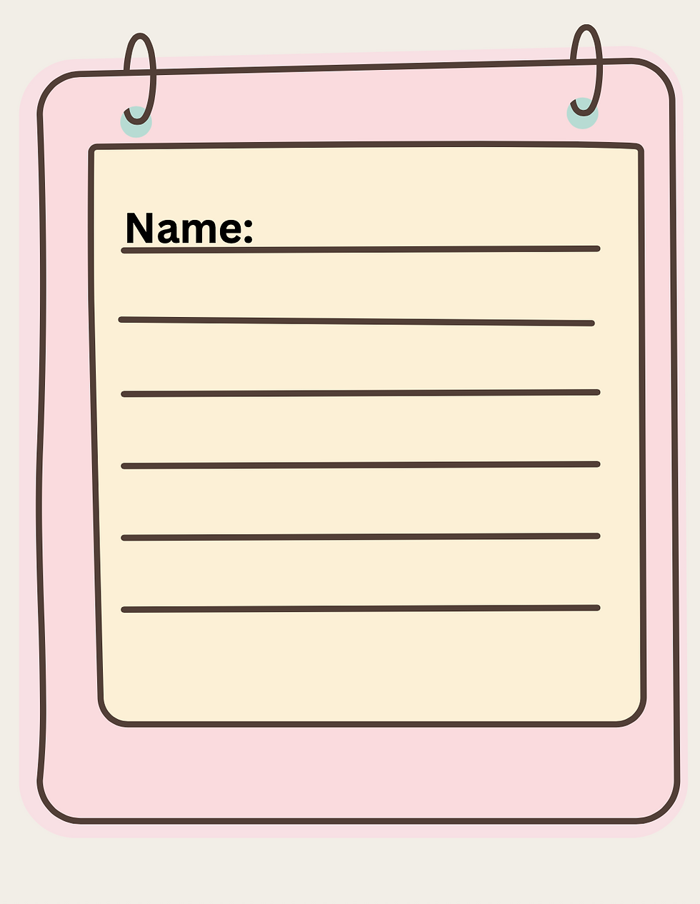 Thumbnail: Personal Journal with 370 pages - Digital Copy