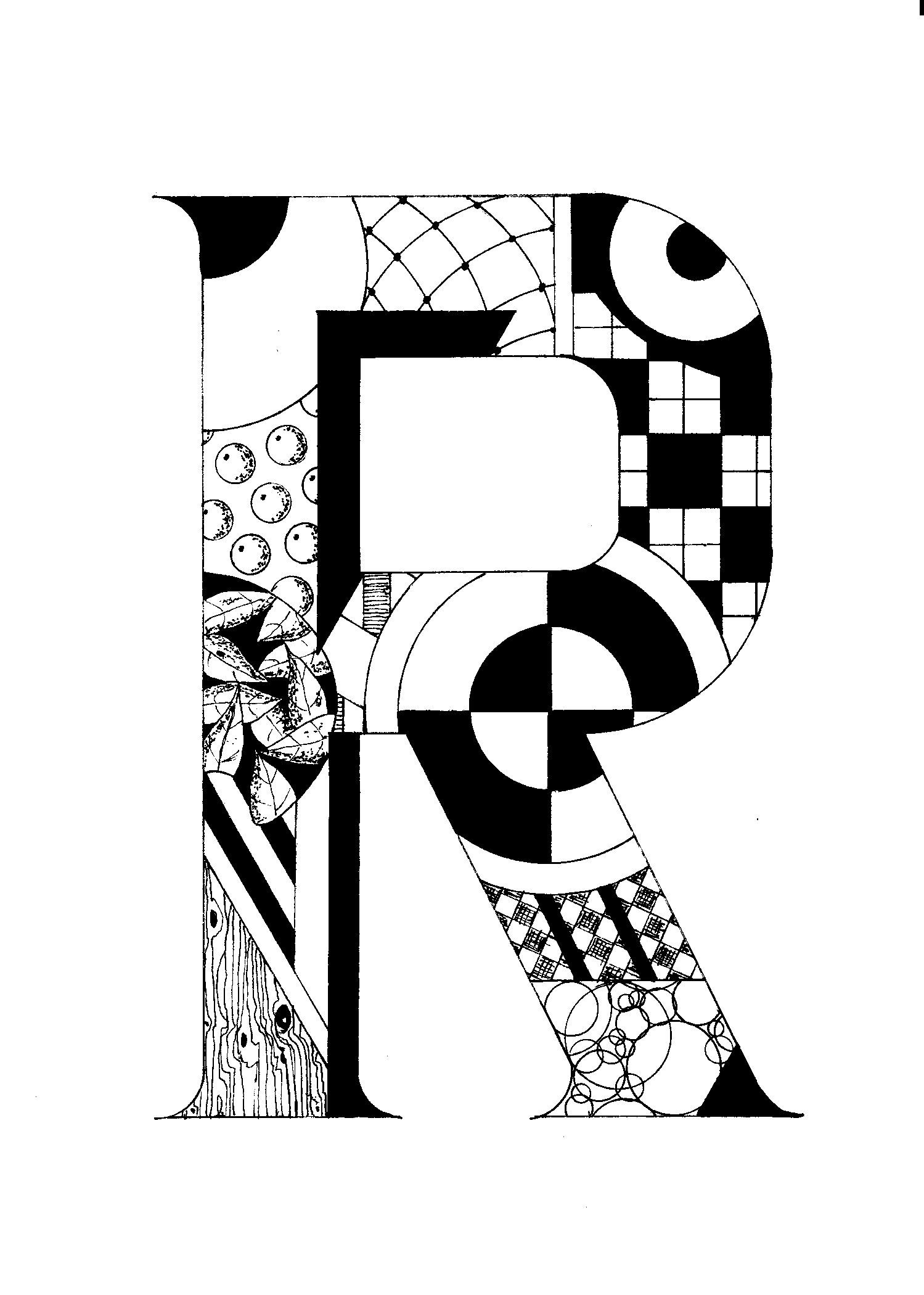 Letter R
