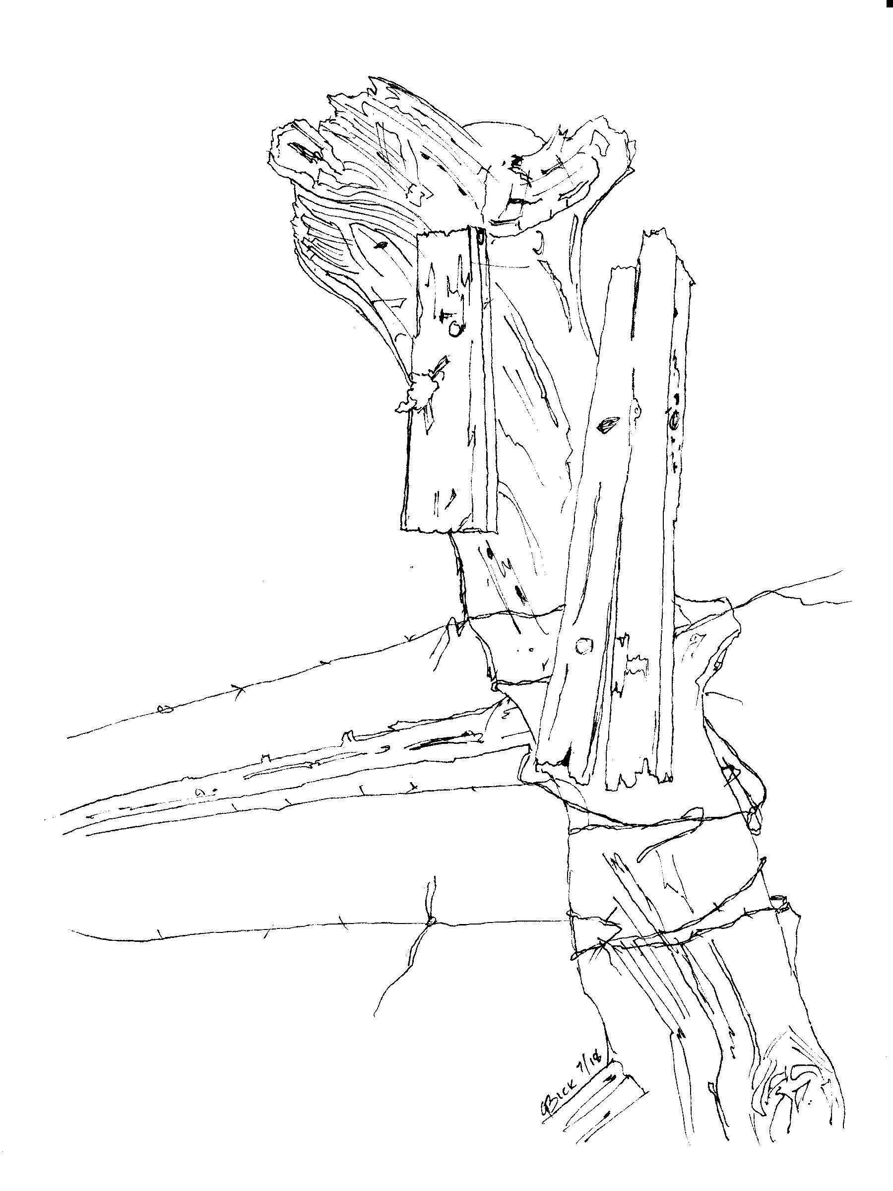 Fence Post #1