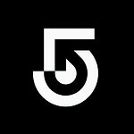 The five logo on a black background.