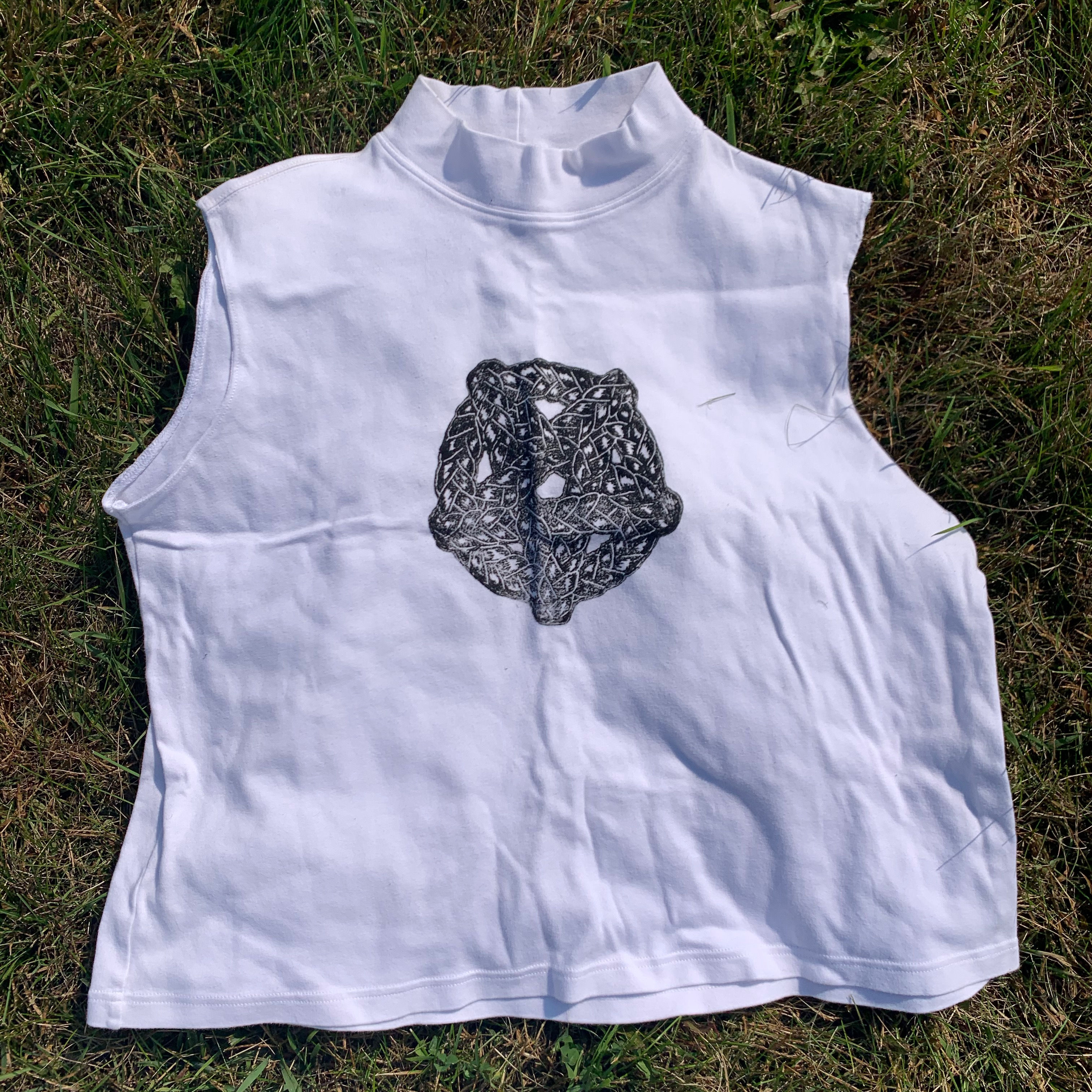 Pentagram Mock Neck Tank