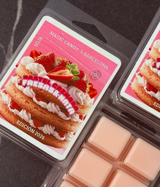 Magic Pastel Cremoso Fresas con Nata
