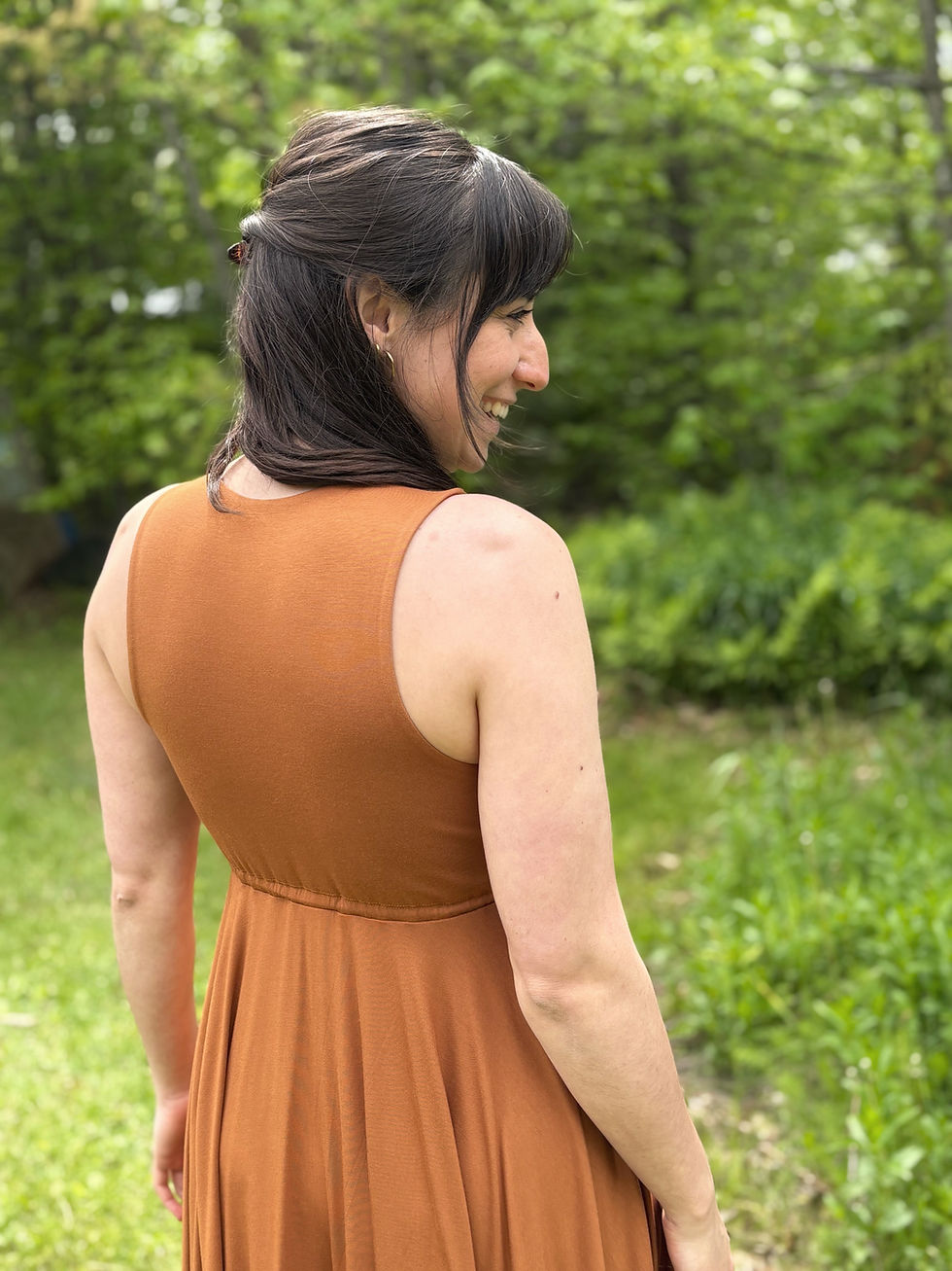 Miniature : Robe Amarillys ocre
