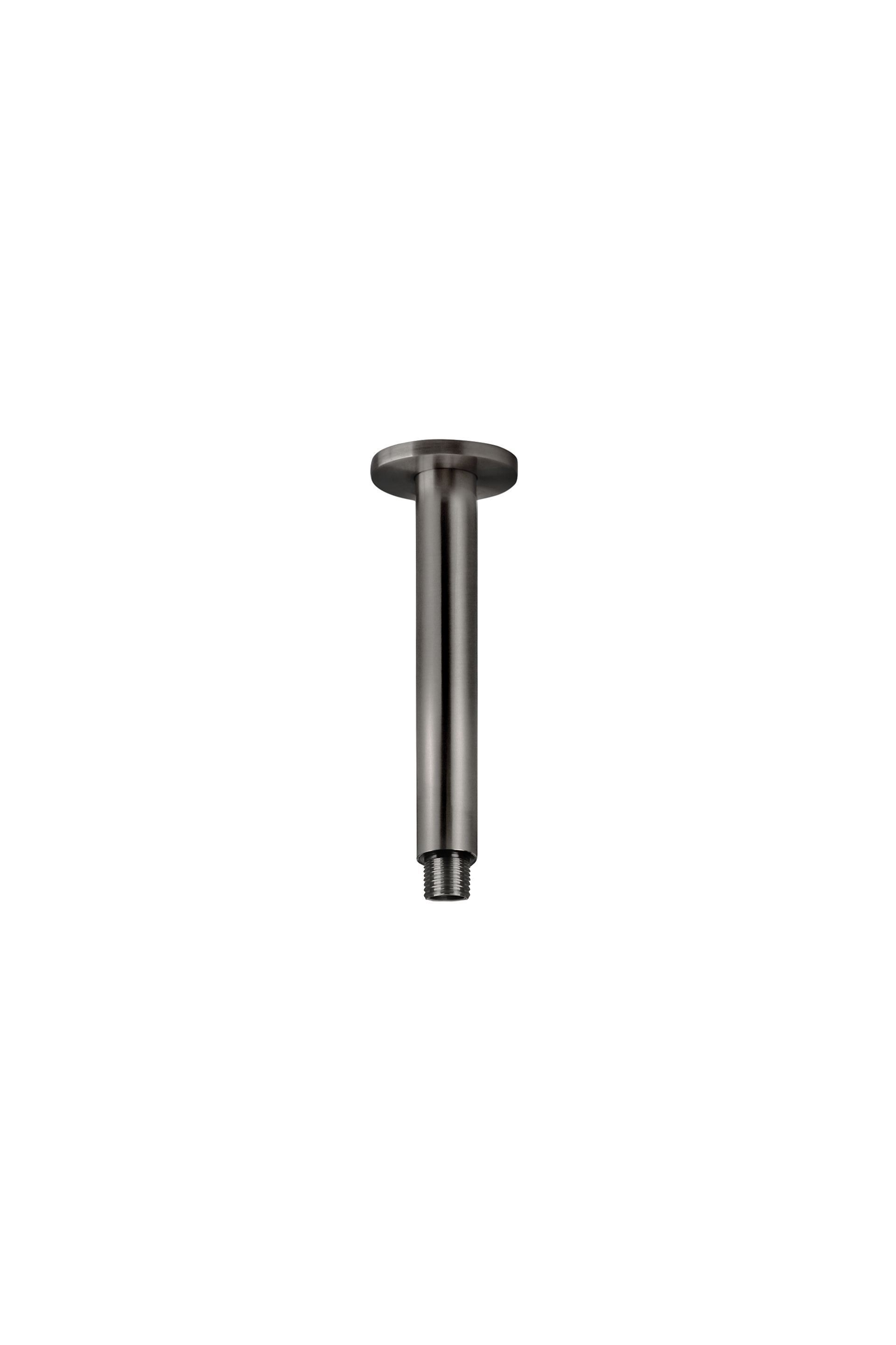 Round Ceiling Shower Arm 150mm, Gun Metal