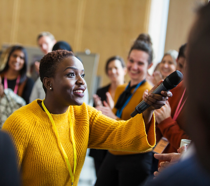 Speaker Engaging Audience