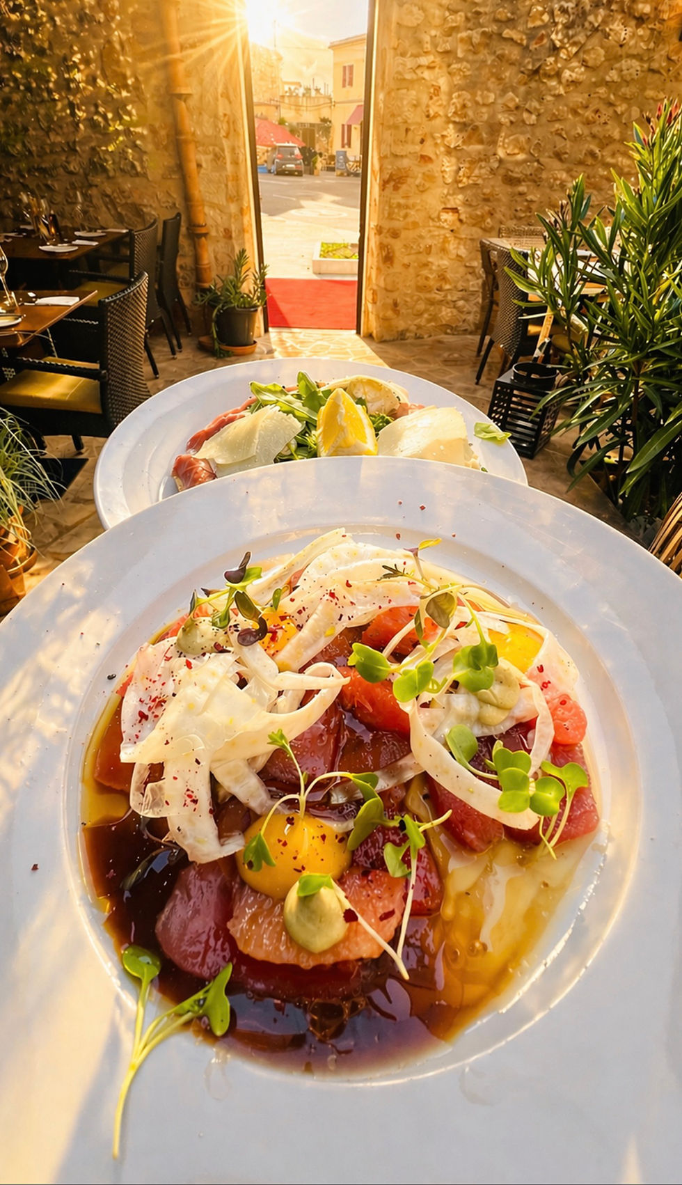 Tuna Carpaccio