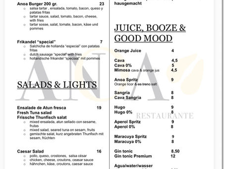 Bistro carta parte 2