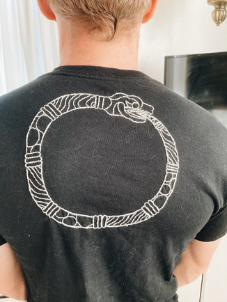 Ouroboros - Embroidery on Shirt