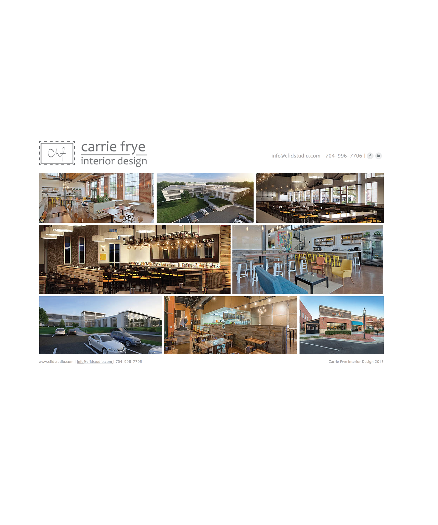 Commercial interior designer
