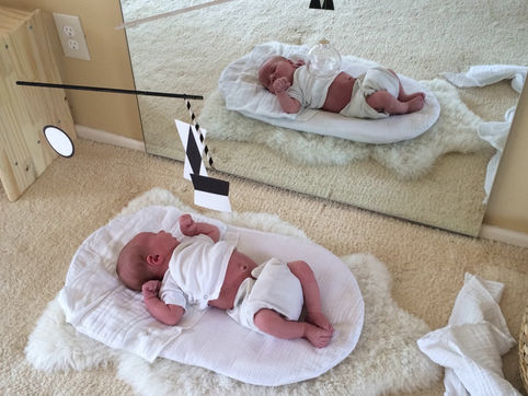 COMO CRIAR UM ESPAÇO DE BRINCAR PARA O BEBÊ DE 0-6 MESES