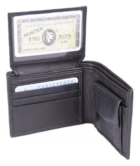 Miniature : Présentoir portefeuille homme cuir