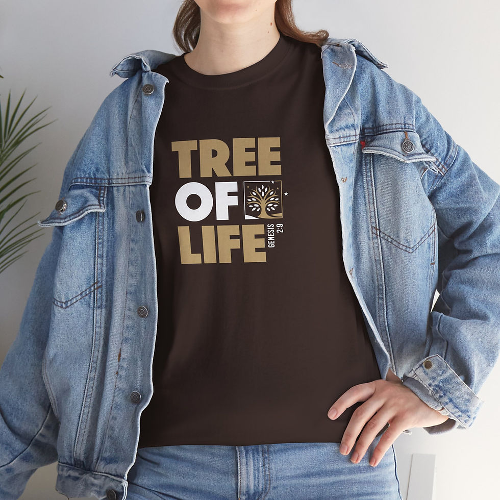 Thumbnail: Tree of Life. Simply Design Series – Unisex Cotton Tee (Dark)