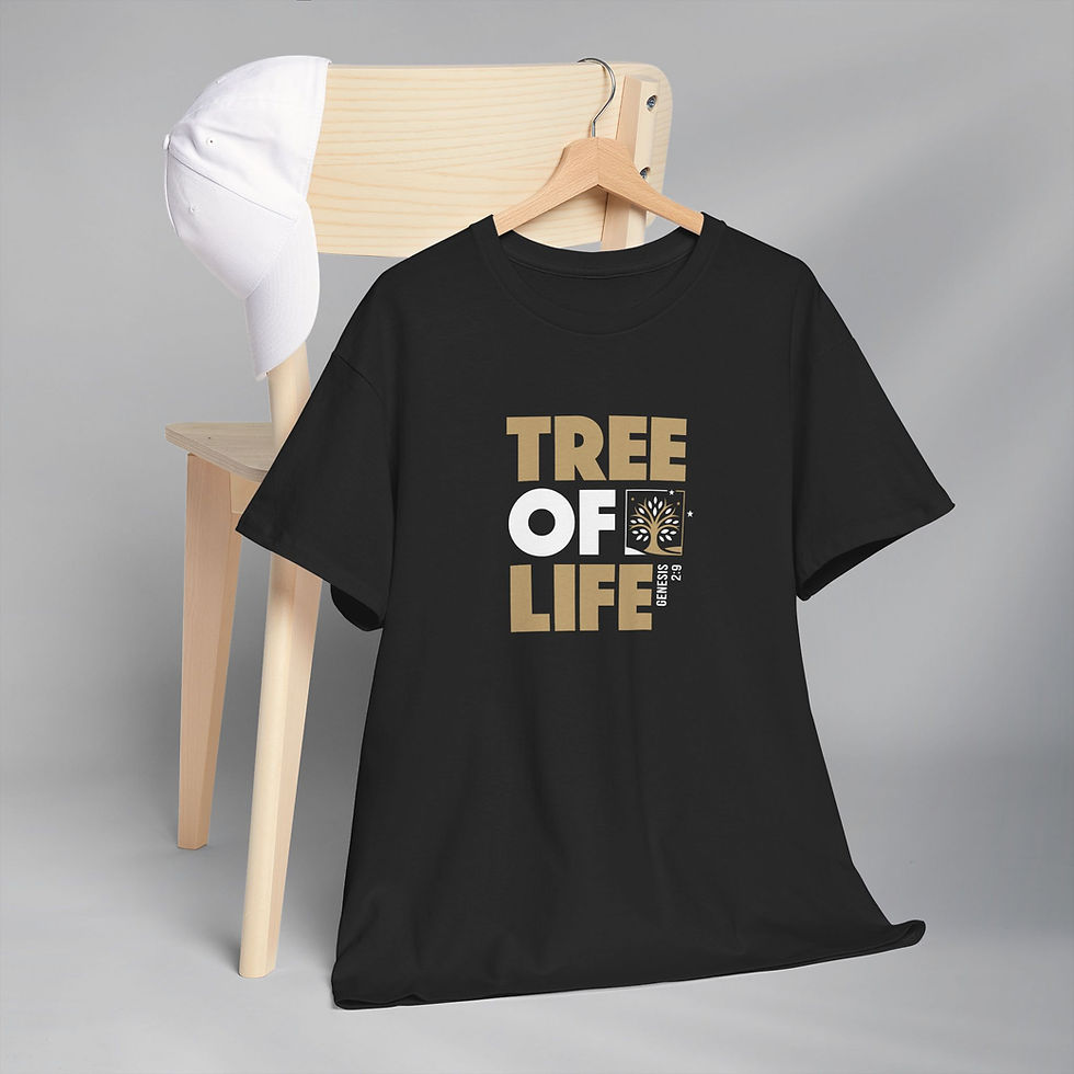Thumbnail: Tree of Life. Simply Design Series – Unisex Cotton Tee (Dark)