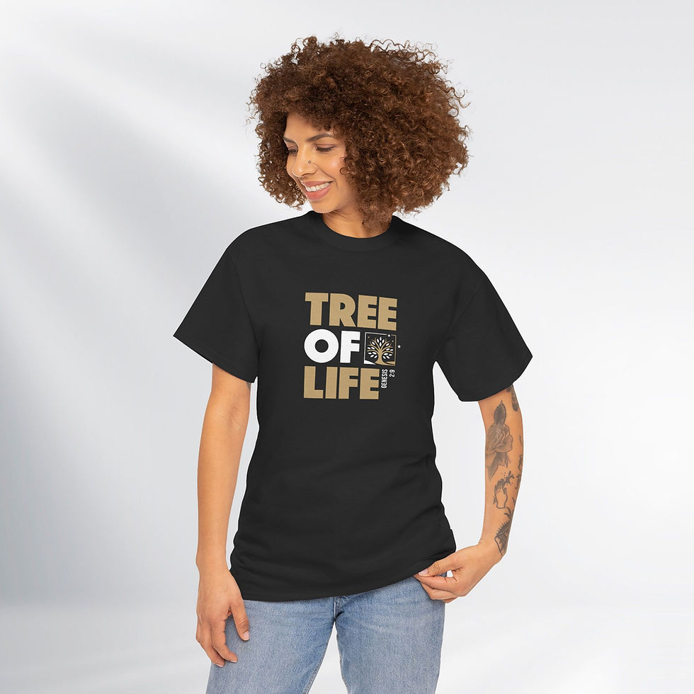 Thumbnail: Tree of Life. Simply Design Series – Unisex Cotton Tee (Dark)