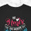 Thumbnail: Psalm 147:3, He Heals... Simply Design Series – Unisex Cotton Tee (Dark)