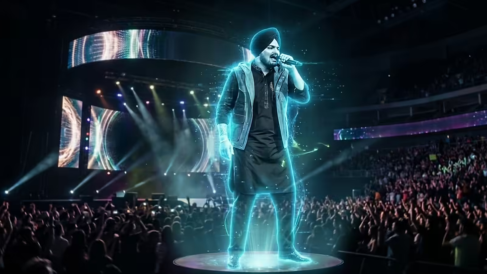 Sidhu Moose Wala's Hologram Tour Isn't AI. That's the Point.