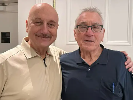 Two Legends, One Enduring Bond: Anupam Kher Reunites with Robert De Niro in New York
