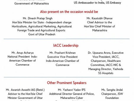 Devendra Fadnavis, US Ambassador Sergio Gor Headline IACC National Convention 2026 [Explained]